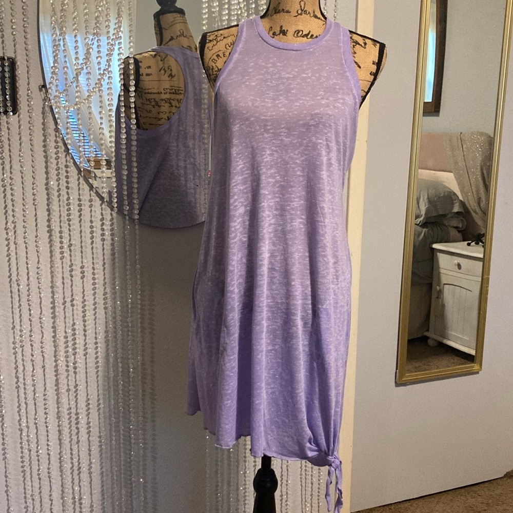 BECCA Purple Beachdate Swim Dress
